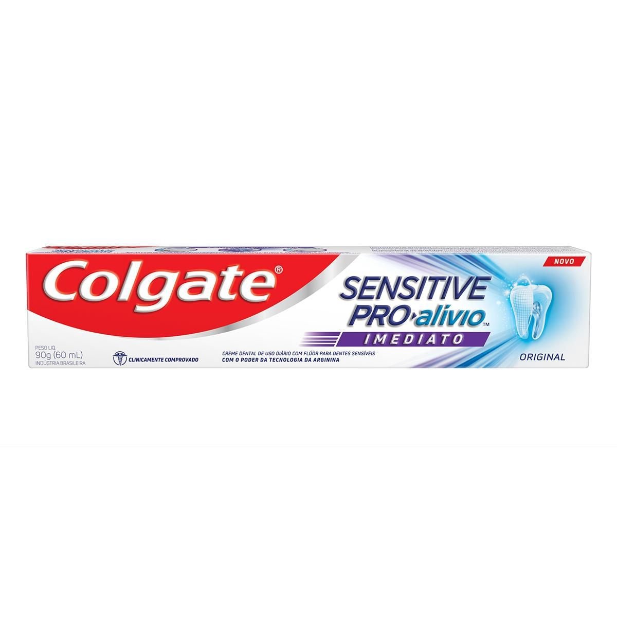 Creme Dental Colgate Sensitive Pro Alivio Imediato Orig 90g