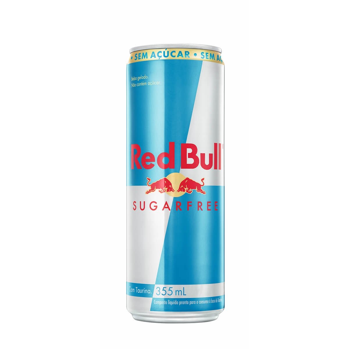 Energético Sem Açúcar Red Bull Energy Drink Sugarfree 355Ml