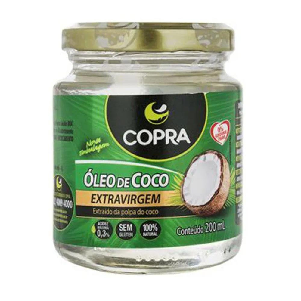 Óleo De Coco Extra Virgem Copra 200Ml
