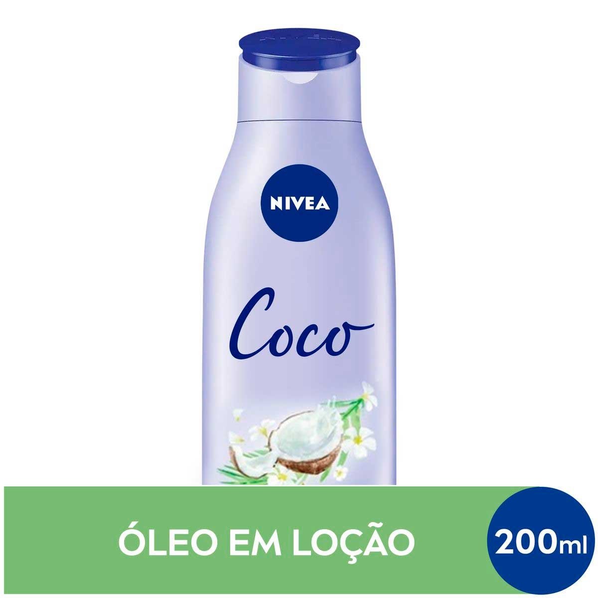 Loção Hidratante Nivea Coco 200ml