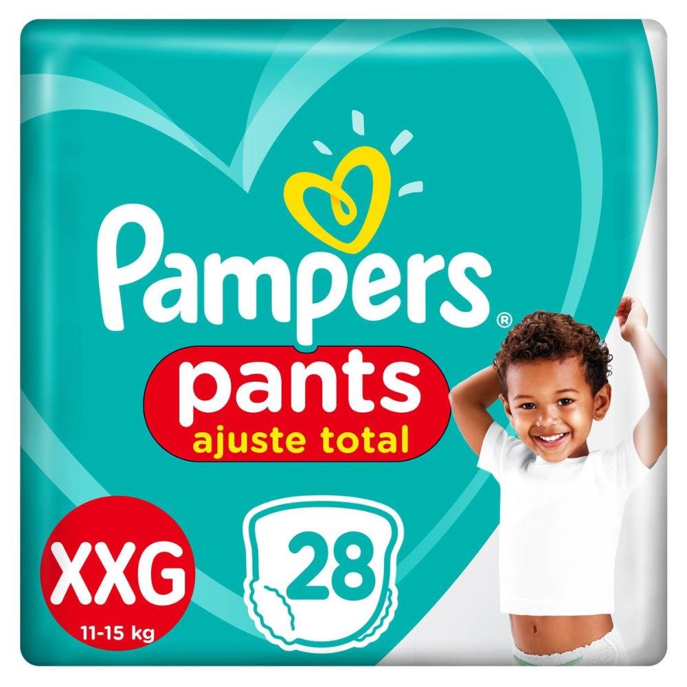Fralda Xxg Pampers Pants 28Un