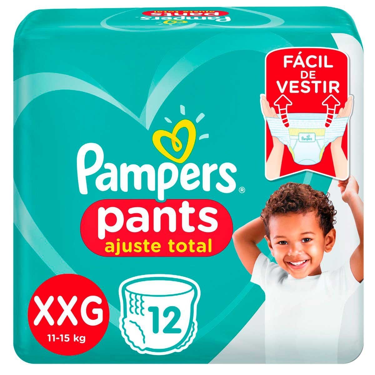 Fralda Pampers Pants Xxg C/12 Unidades