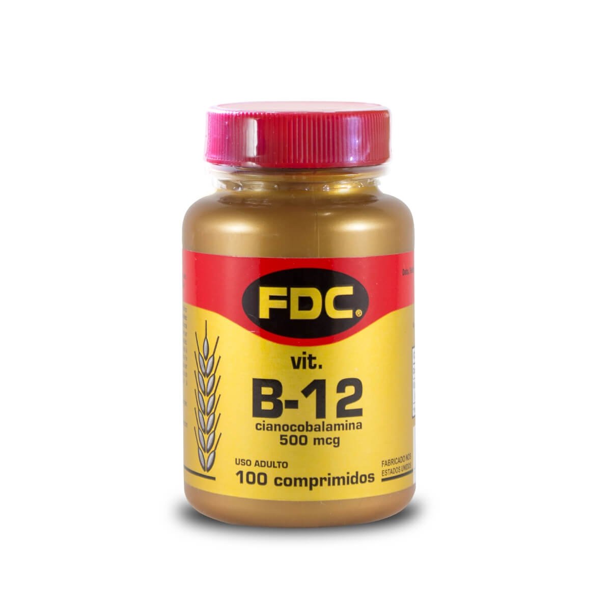VITAMIN B 12 500MCG 100CP(FDC)