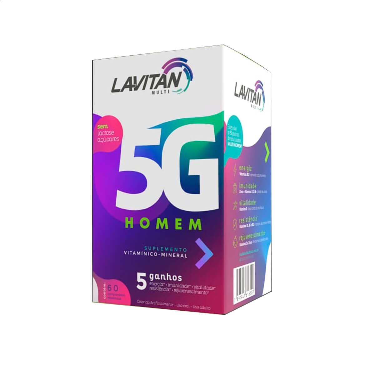 Lavitan Multi Homem 5G 60 Cprs
