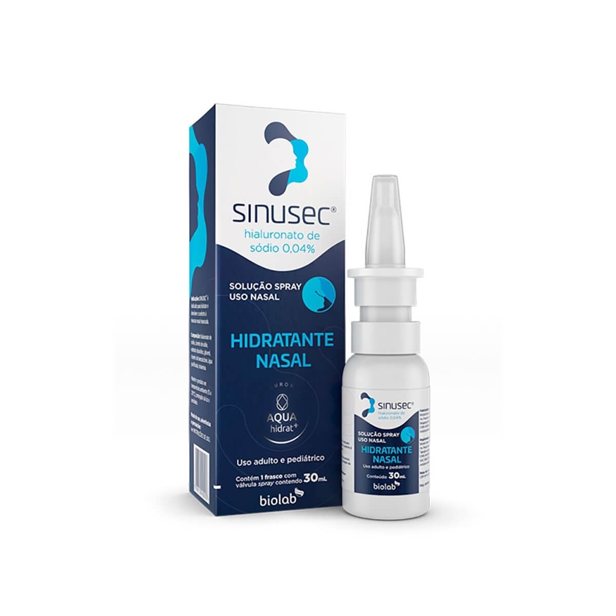 Sinusec Hidratante Nasal Biolab Spray 30Ml
