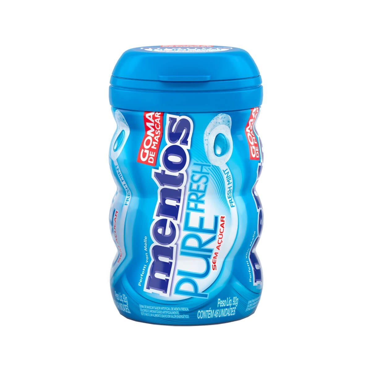 MENTOS PURE FRESH BIG GARRAFA MINT 92G
