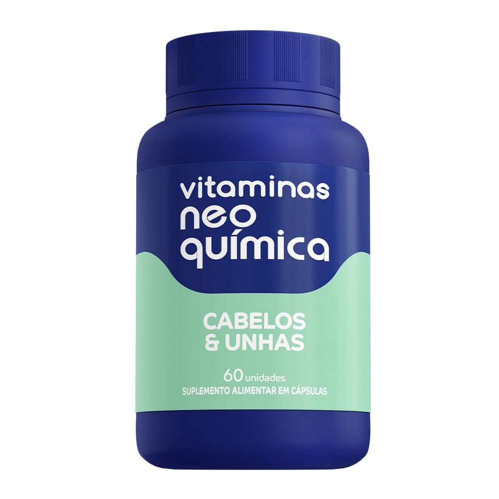 Centrotabs Beauty Cabelos E Unhas Neoquimica Com 60 Cápsulas