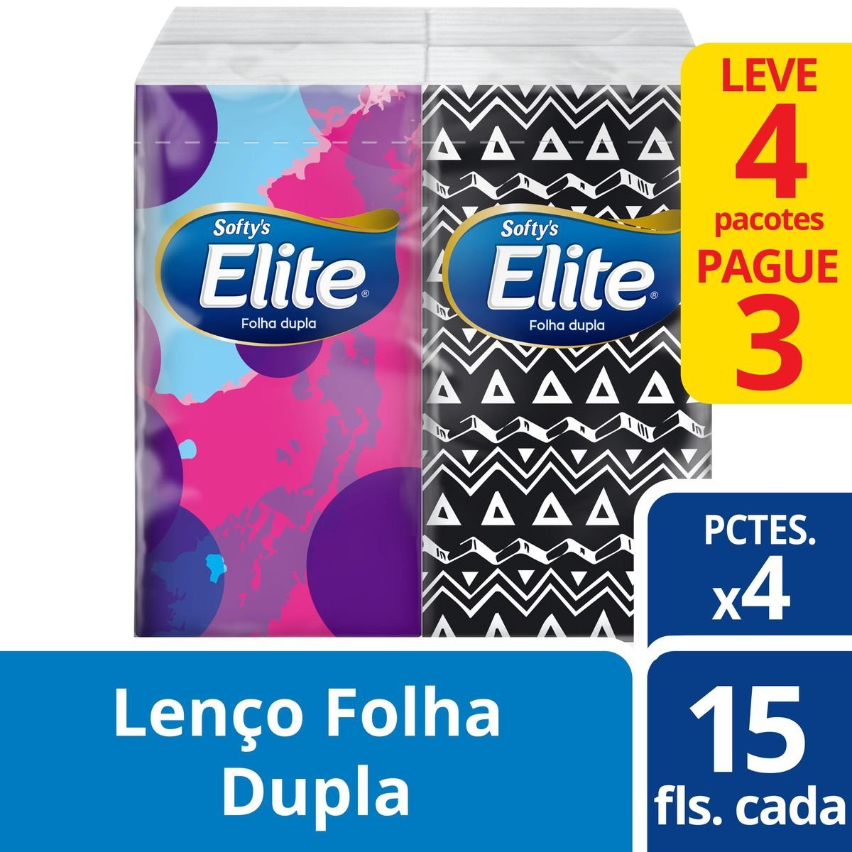 Lenço de Papel Leve4Pague3 - SOFTYS