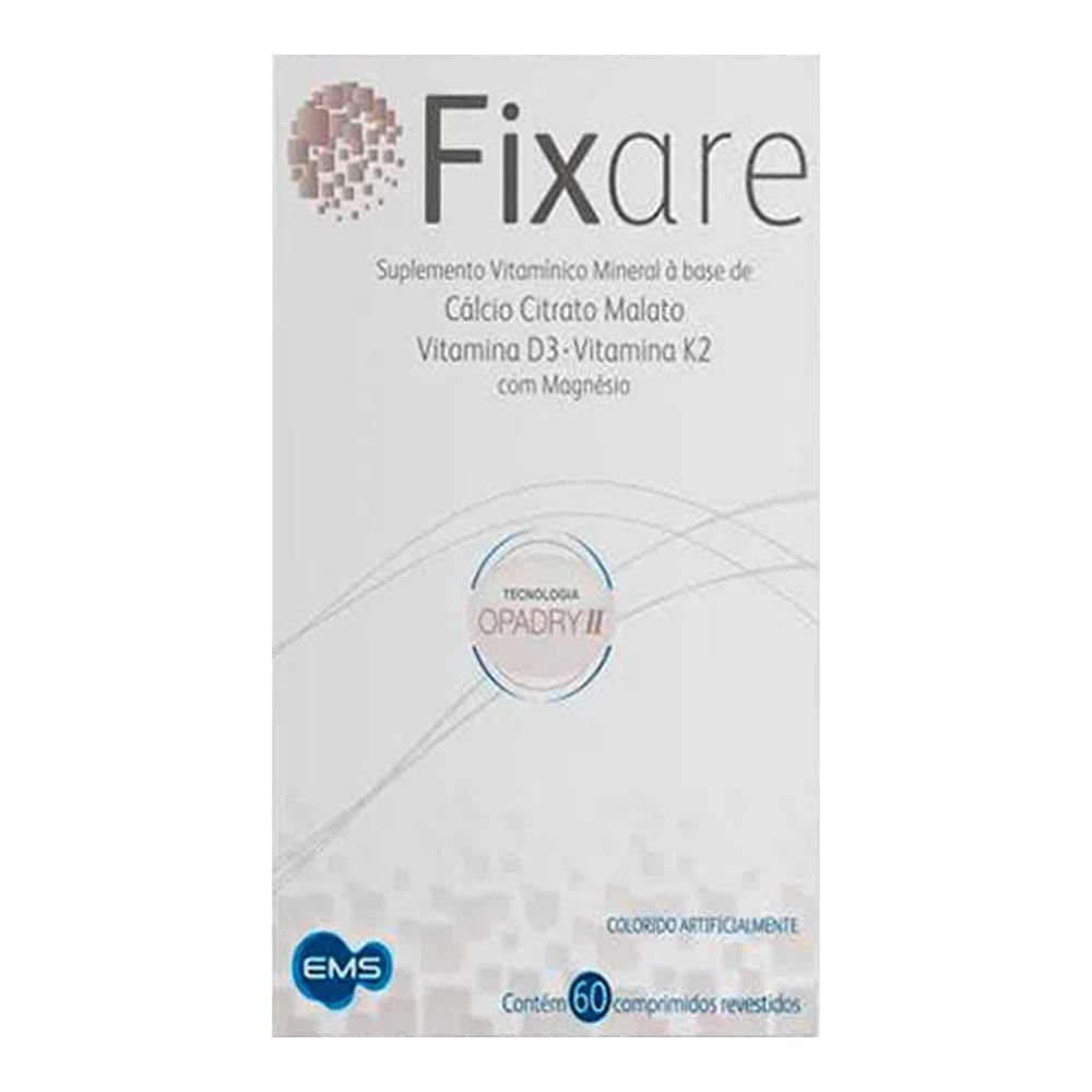 Fixare Cálcio C+vit com 60 Comprimidos