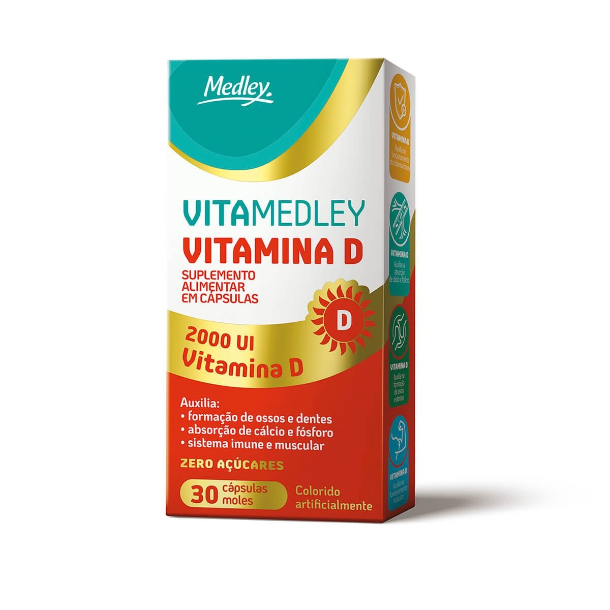 VITA MEDLEY VITAMINA D3 30CAPS (MDF)
