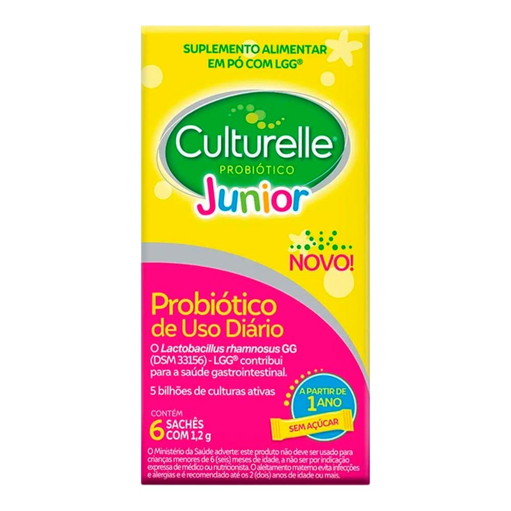 Probiótico Culturelle Junior 6 Sâches 