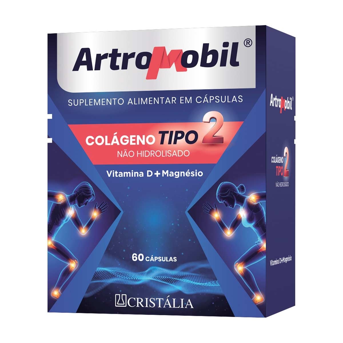 Suplemento Alimentar Artromobil com 60 Cápsulas