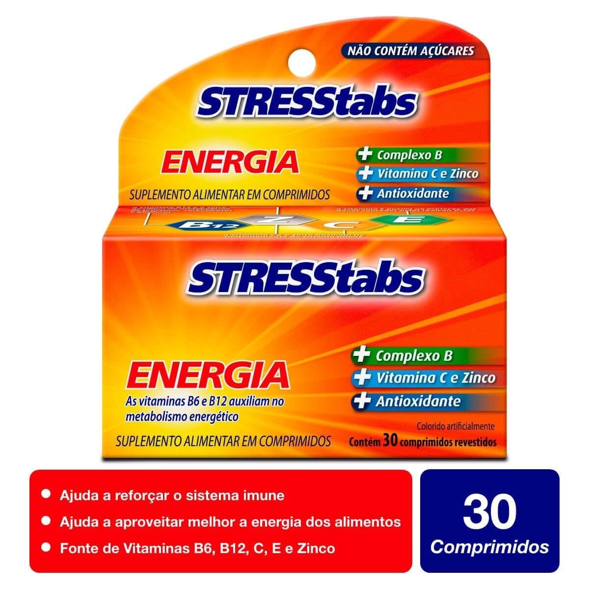 STRESSTABS 30COMPRIMIDOS (WTH)