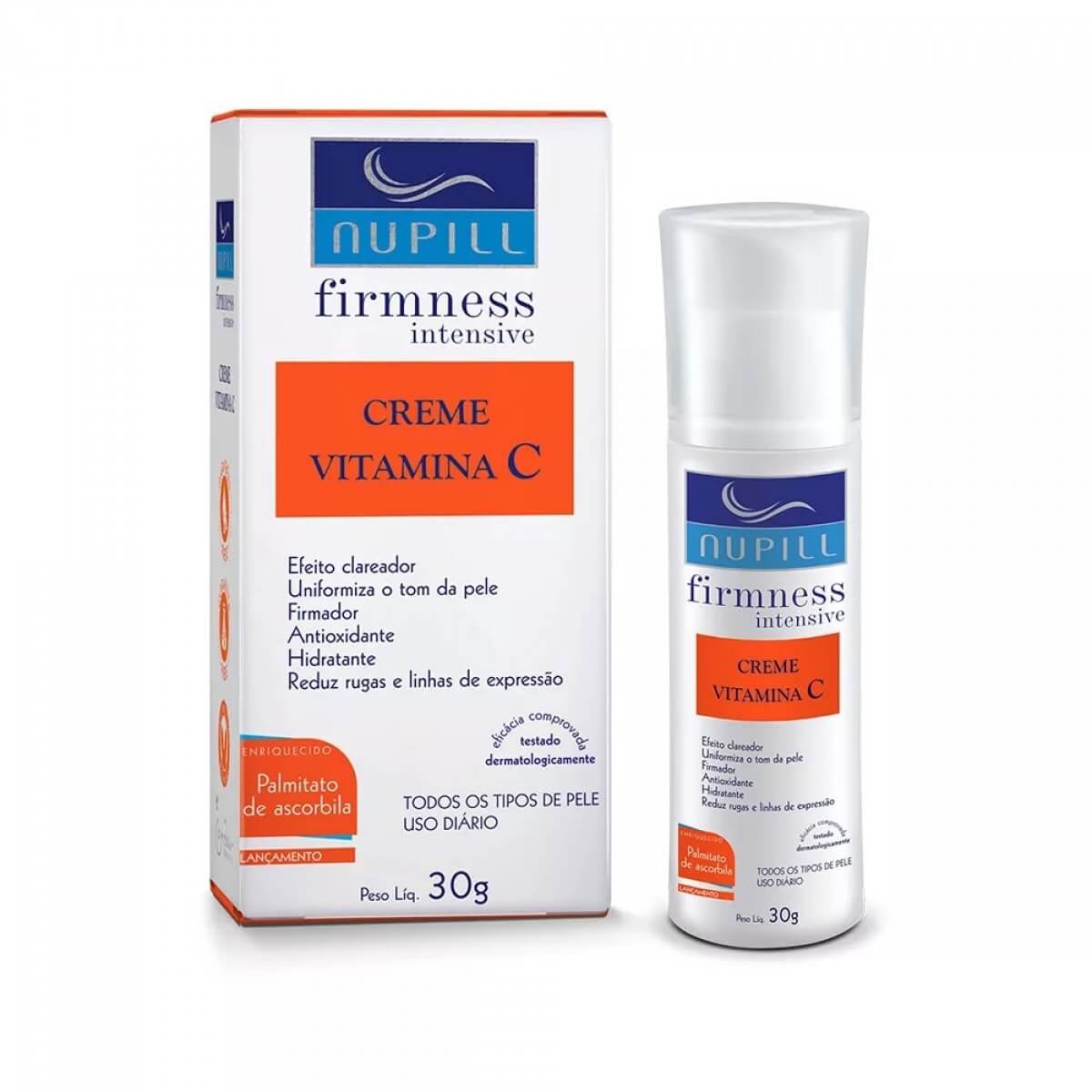 Creme Facial Nupill Vitamina C Firmnes 30g