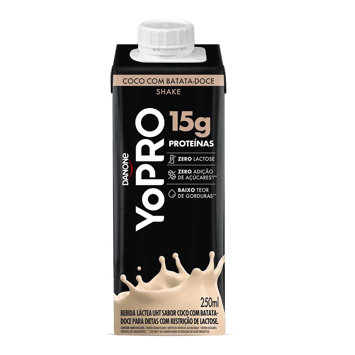 YoPro Shake Coco com Batata-Doce 250ml