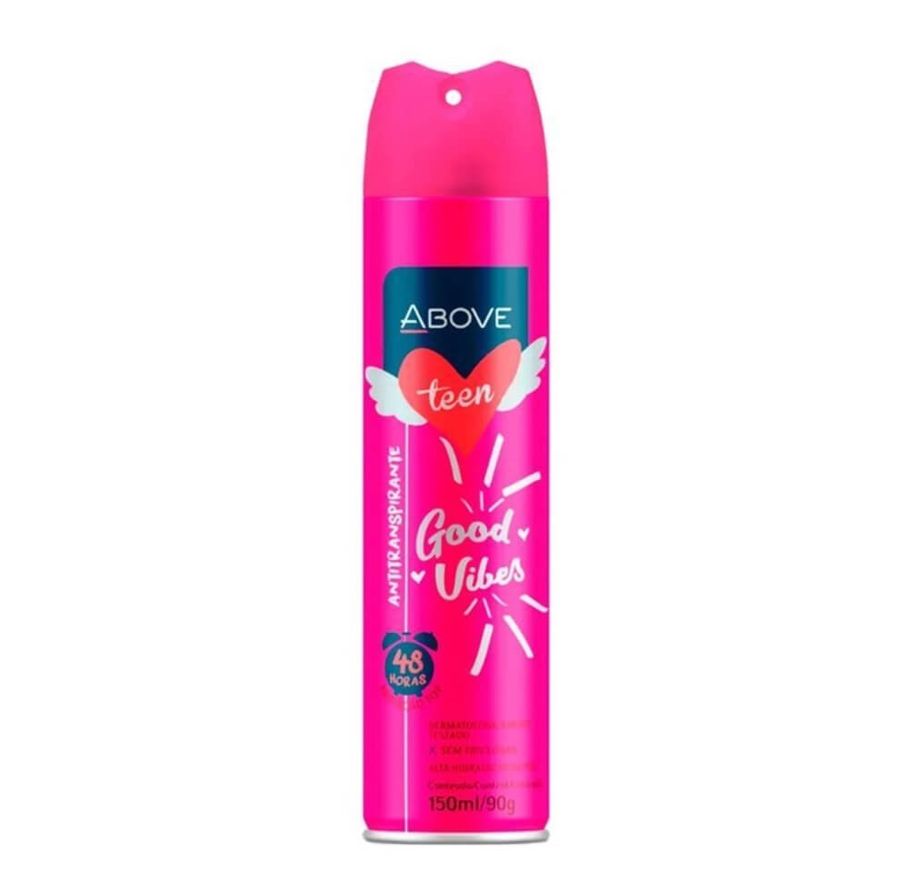 Desodorante Aerosol Above Teen Good Vibes 150ml