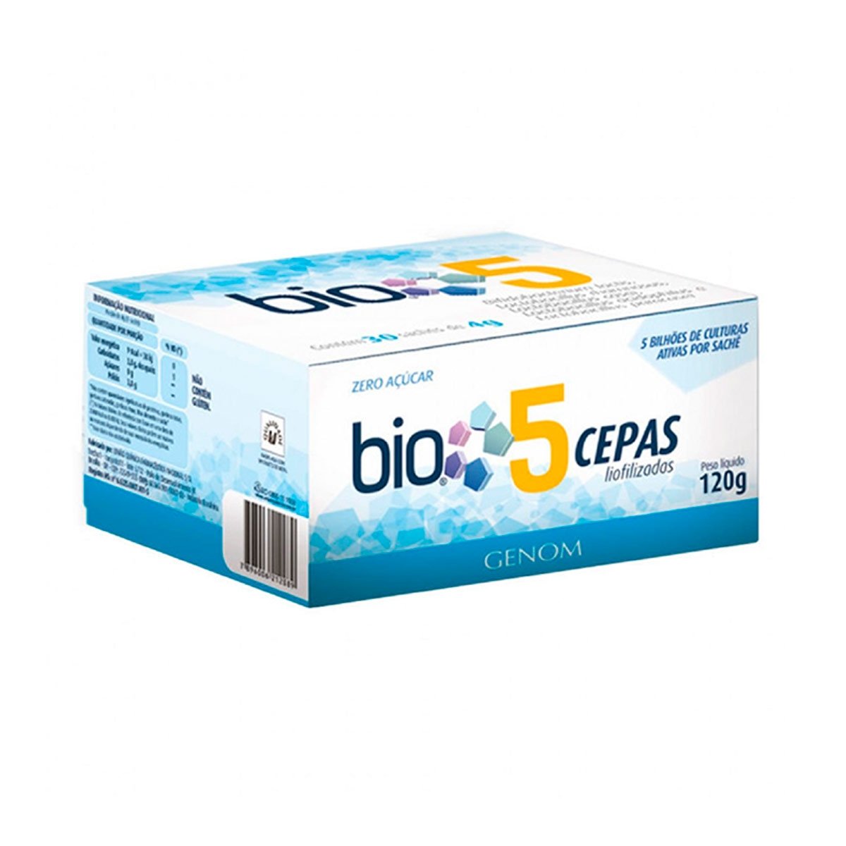 Bio 5 Probiótico Com 30 Sachês de 4G - GENOM
