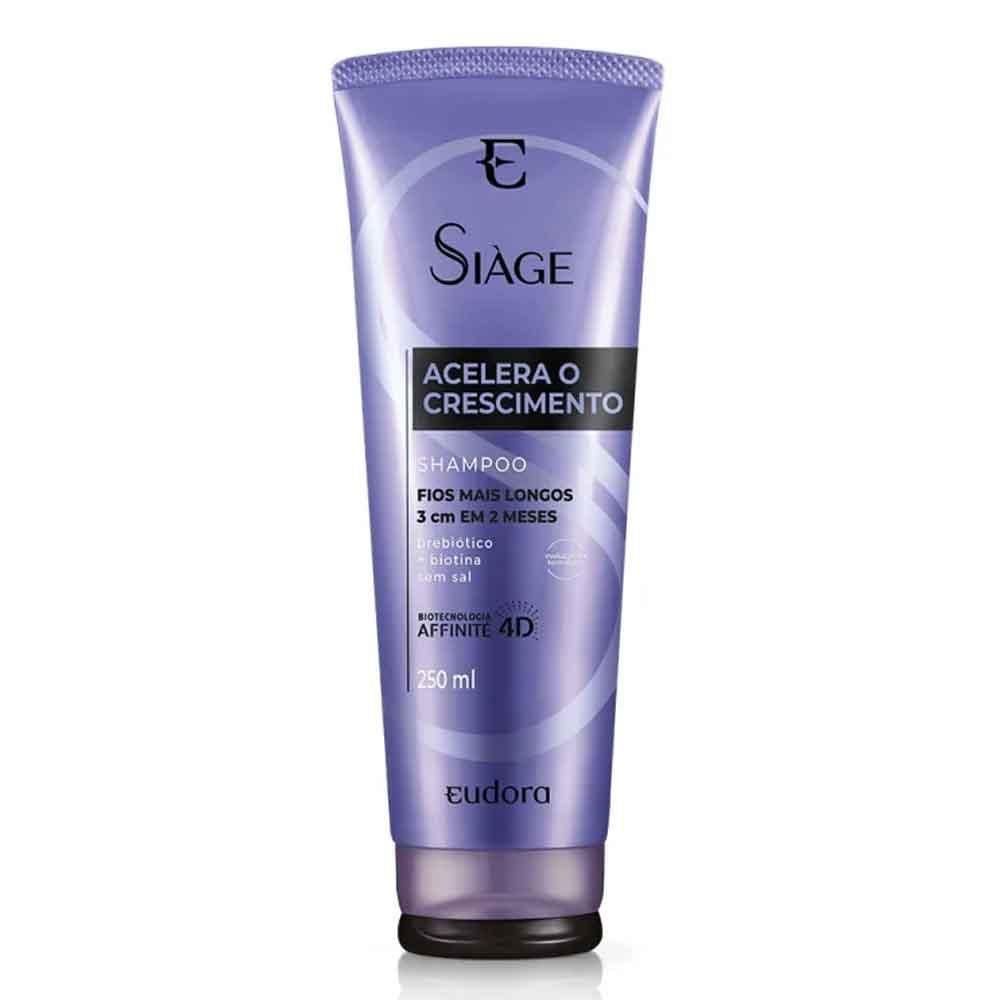 Shampoo Eudora Siàge Acelera o Crescimento Bisnaga 250ml