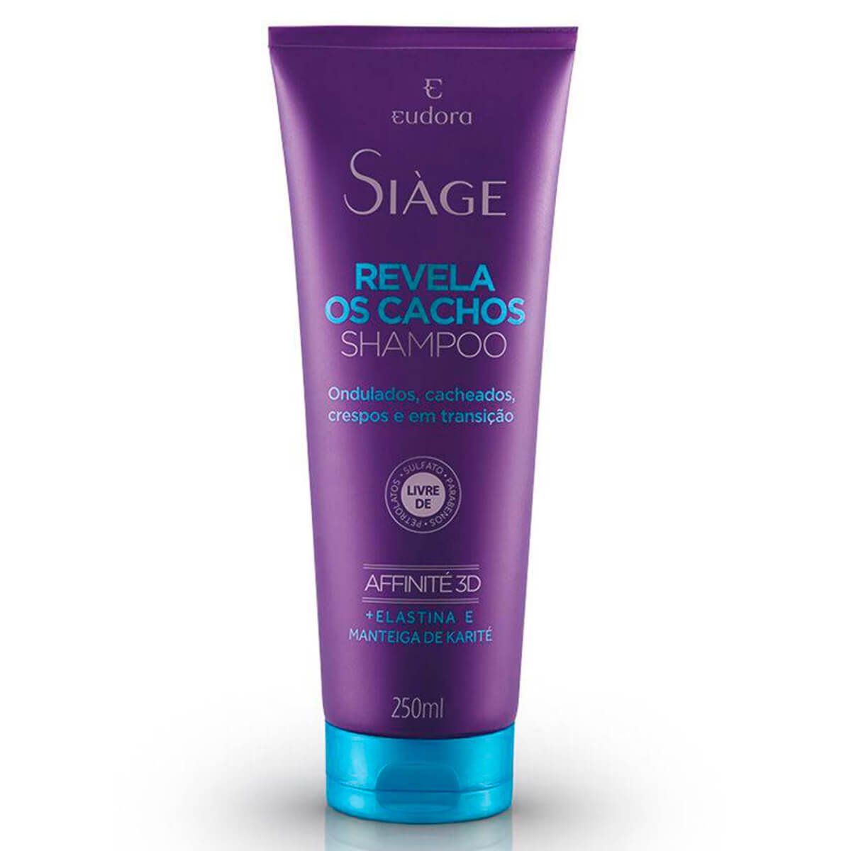 Shampoo Siàge Revela Os Cachos Eudora 250Ml
