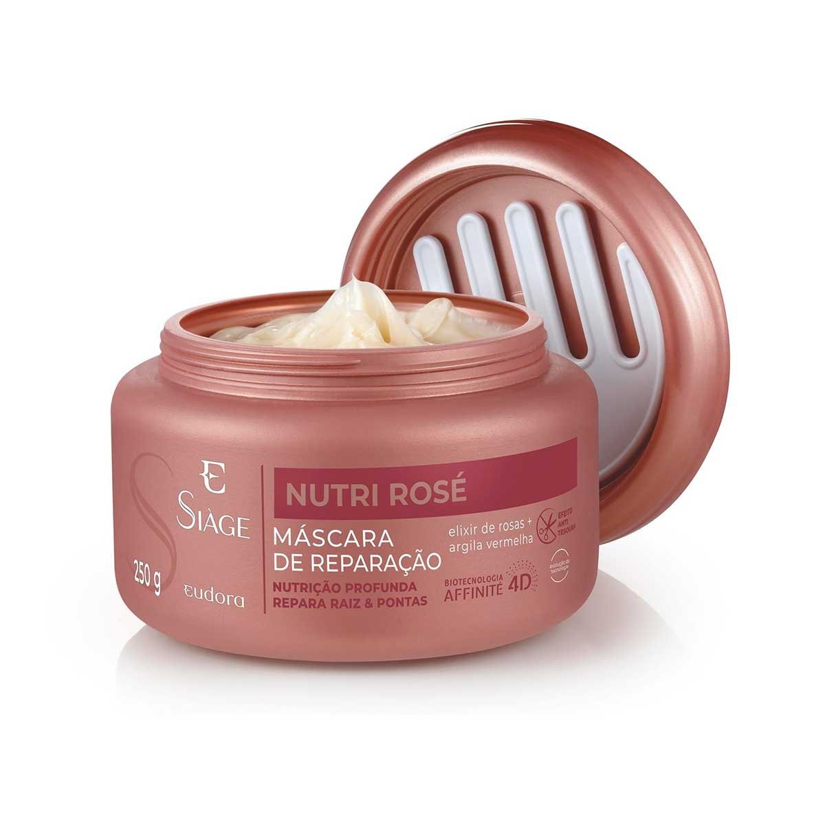 Máscara de Tratamento Eudora Siàge Nutri Rosé Pote 250g