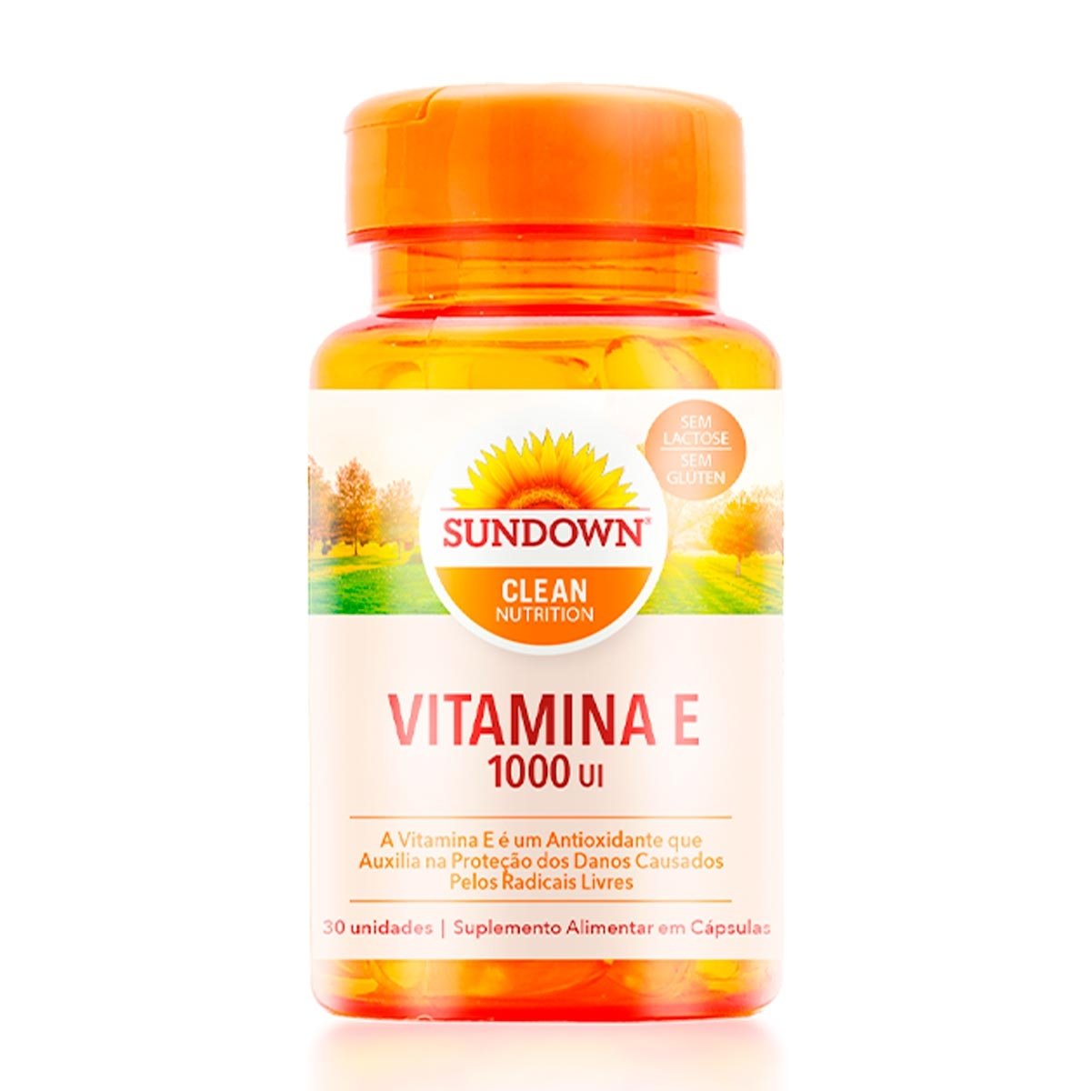 Vitamina E 1000UI Sundown Frasco 30 Cápsulas