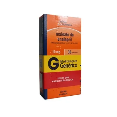 ENALAPRIL 10MG 30CP (NVG)