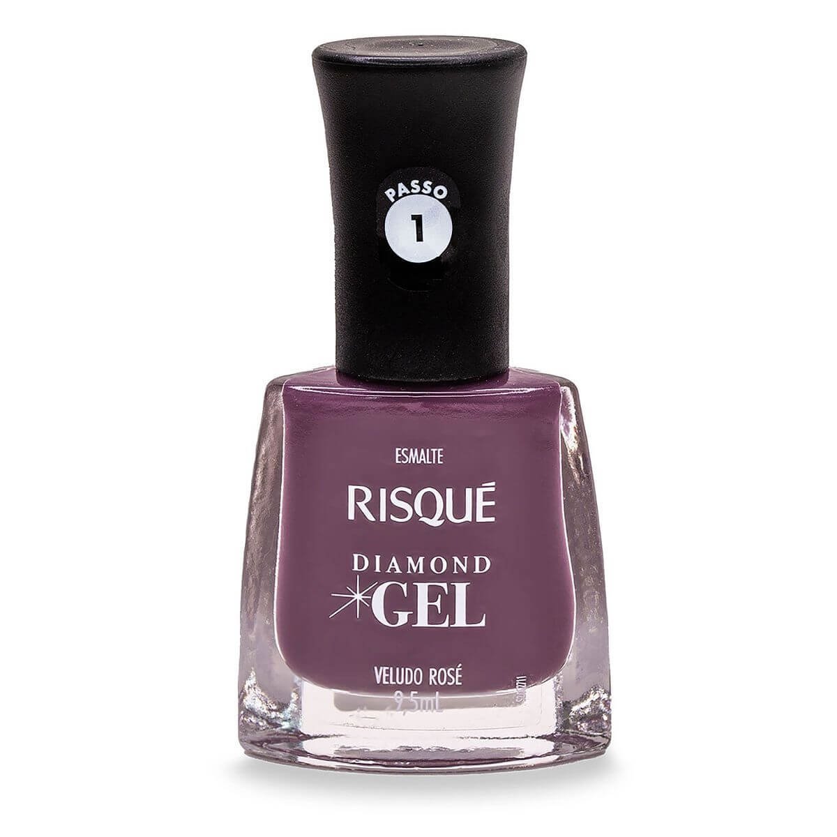 Esmalte Risque Diamond Veludo Rose 9,5ml