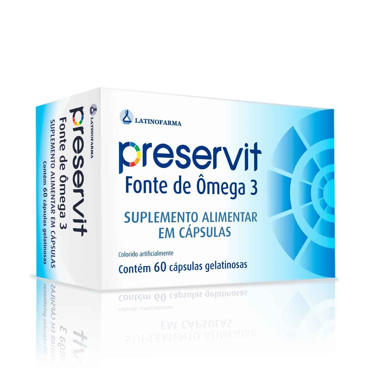 Preservit Ômega 3 60 cápsulas
