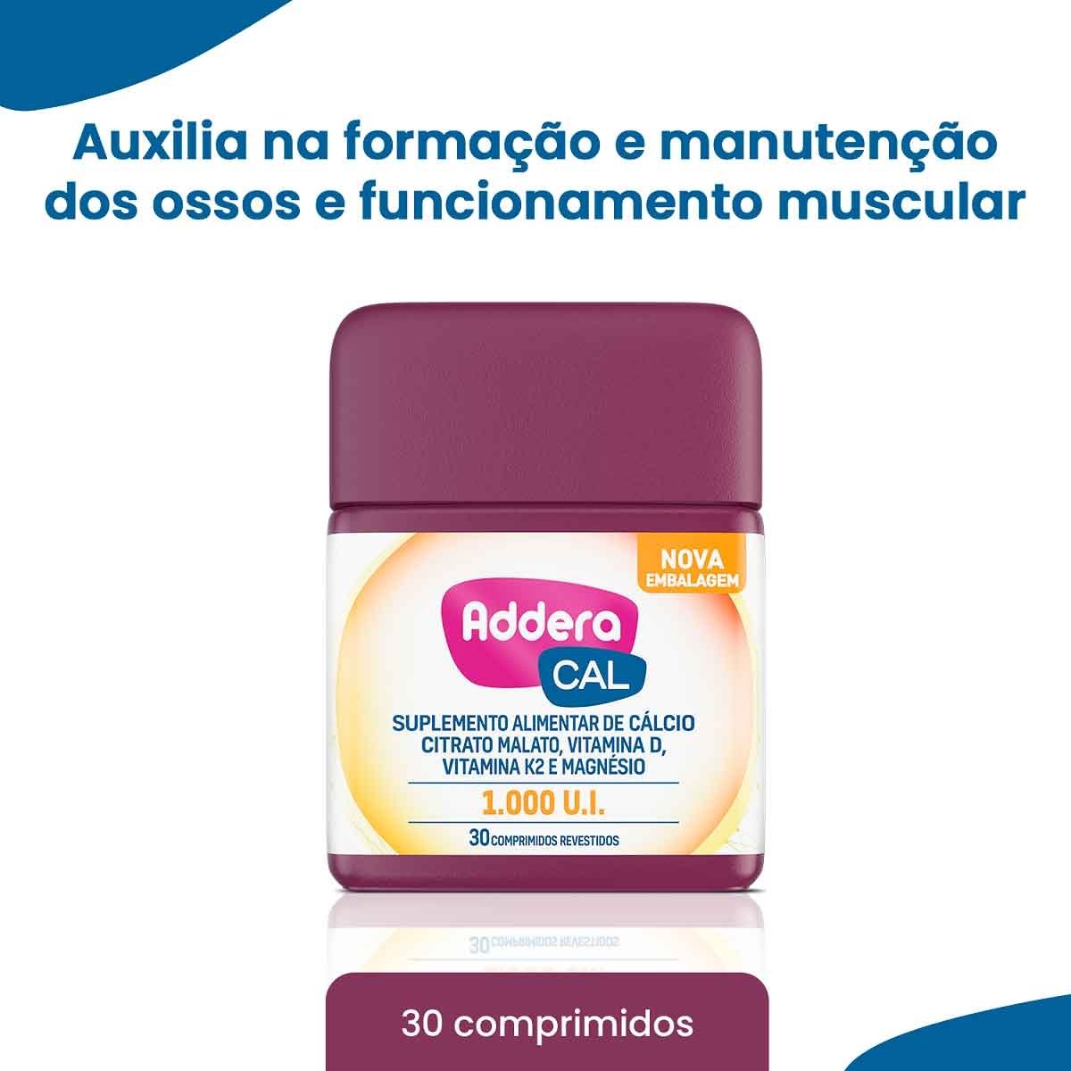 Addera Cal 1000Ui 30 Comprimidos