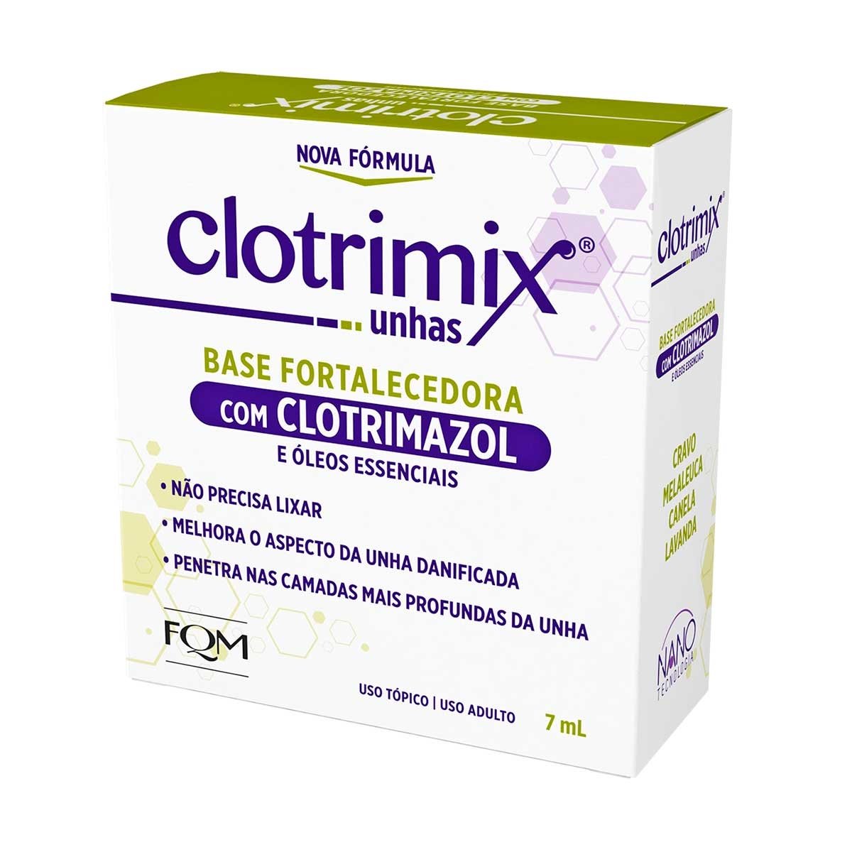Clotrimix Unhas Base Fortalecedora 7Ml