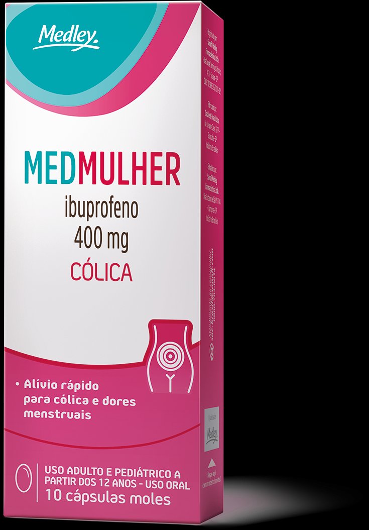 MEDMULHER 400MG 10CAPS GEL (MDF)
