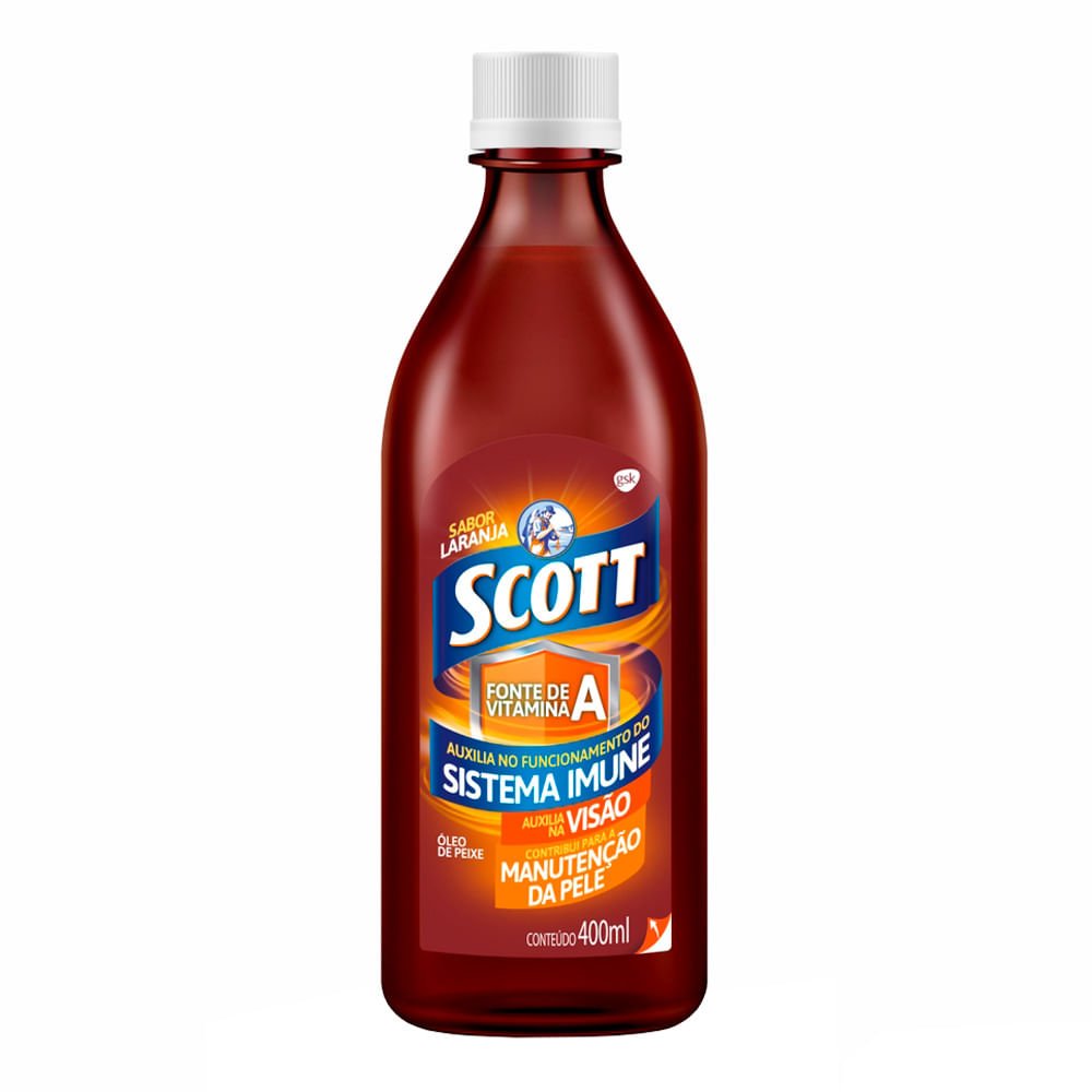Emulsao Scott Laranja 400ml