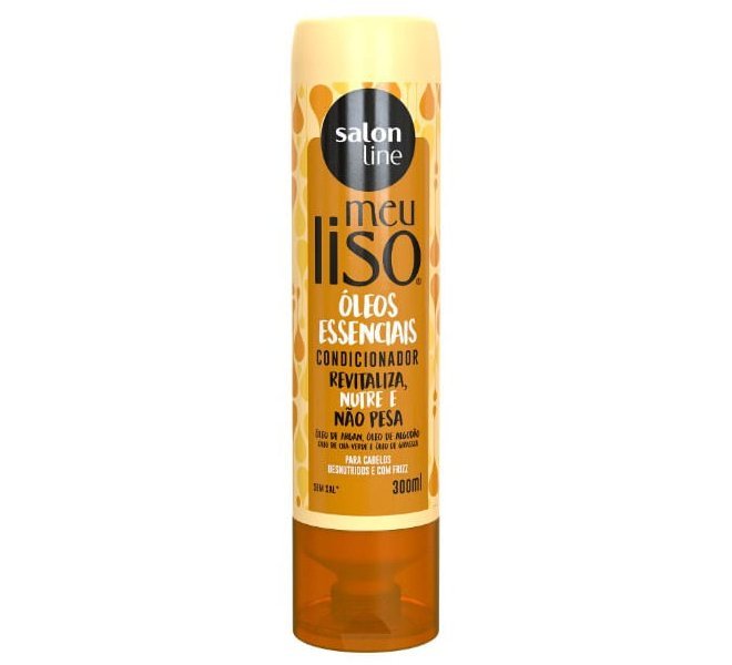 Condicionador Salon Line Meu Liso Óleos Essenciais 300ml