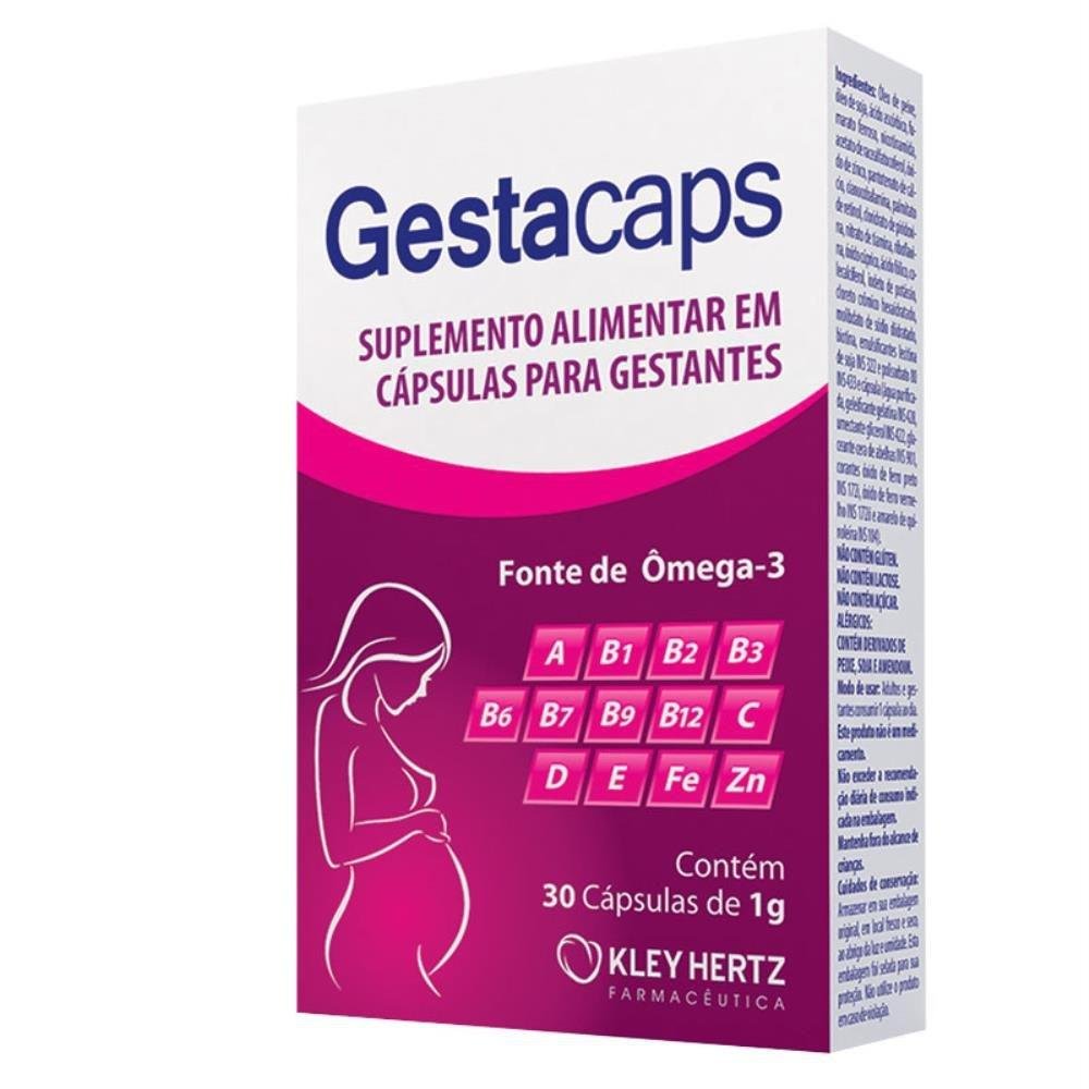 GESTACAPS 1G 30CAPS (HTZ)