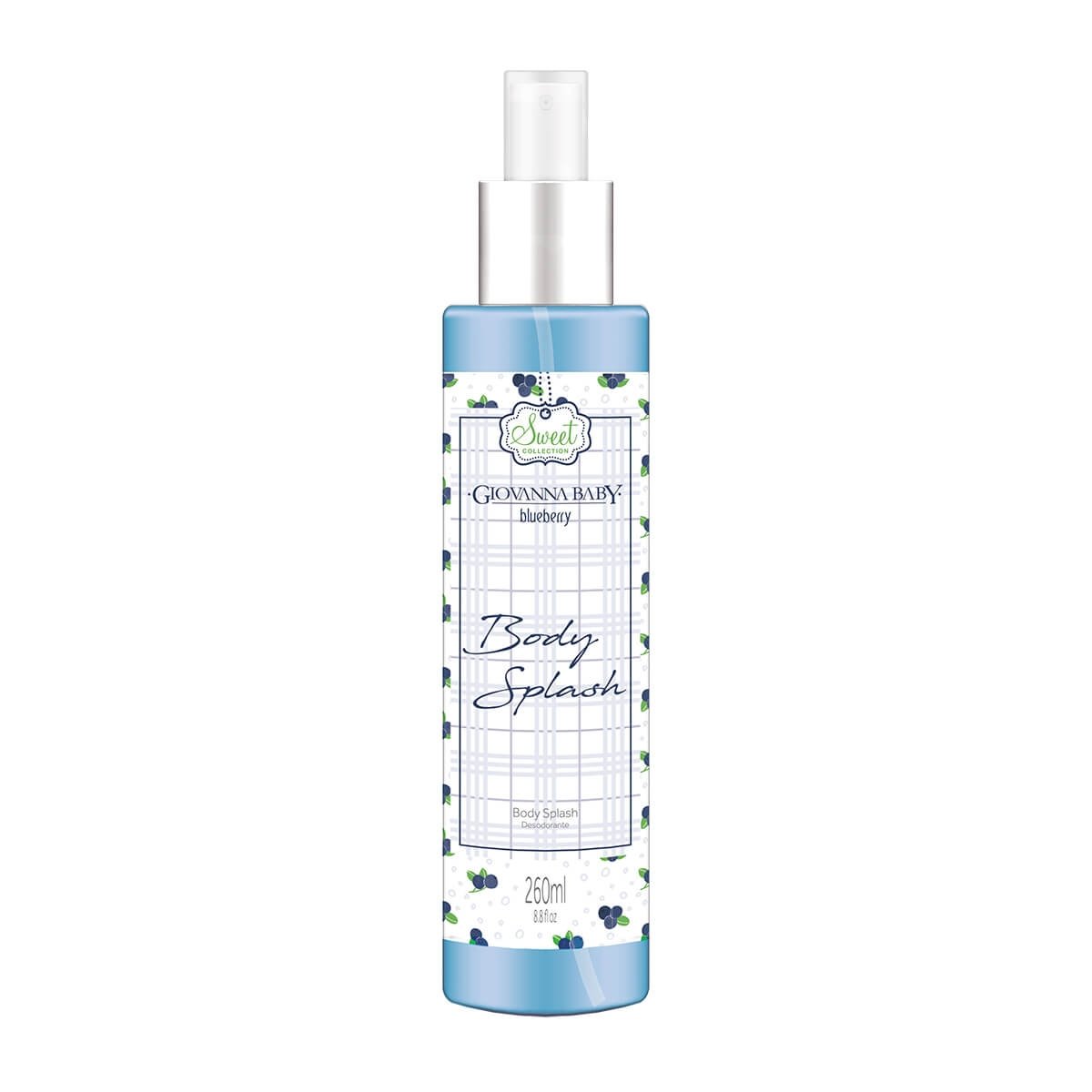 Body Spray Giovanna Baby Blueberry 260ml