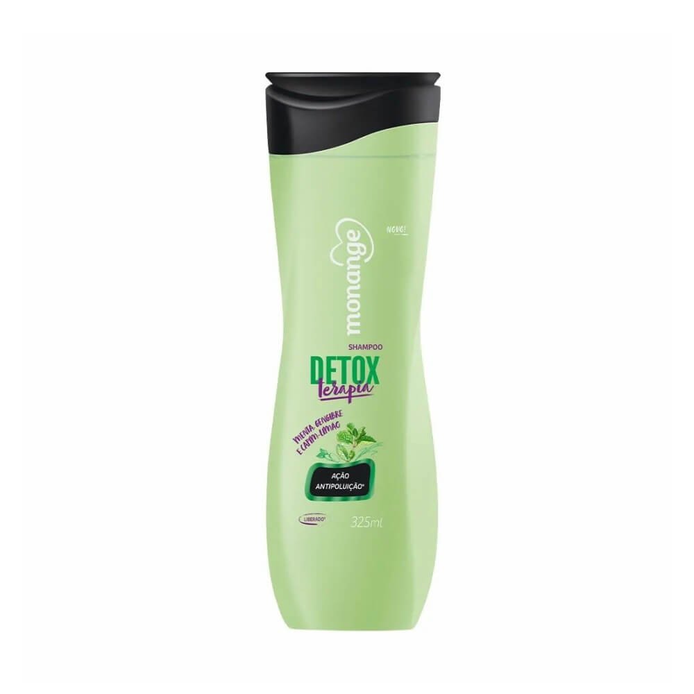 Shampoo Monange Detox Terapia Frasco 325ml