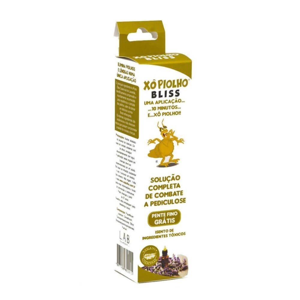 Xo Piolho Bliss 20ml+Pente Gratis