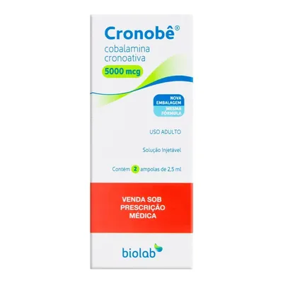 Cronobê Complex Im Solução Injetável 3 Ampolas 2ml