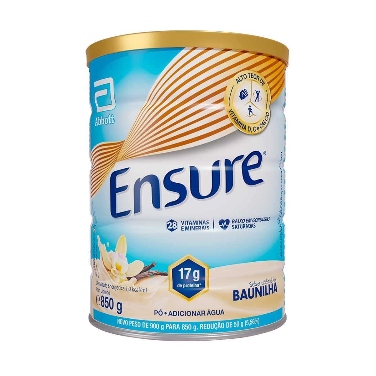 ENSURE BAUNILHA 850G(ABT)