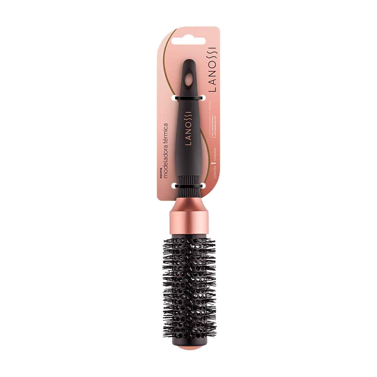 Escova Modeladora Térmica Lanossi Bronzer 33mm