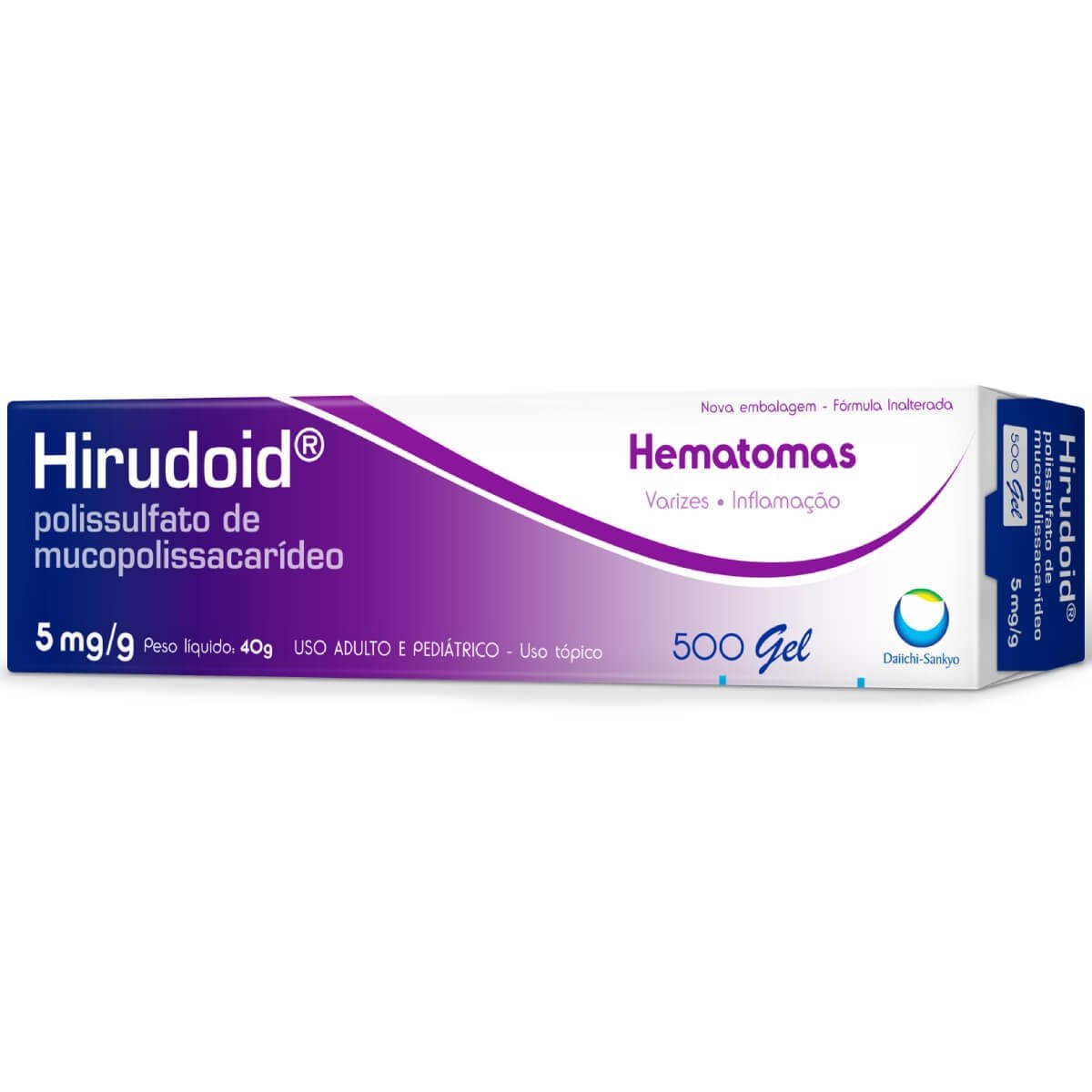 Hirudoid 500MG Em Gel Com 40g