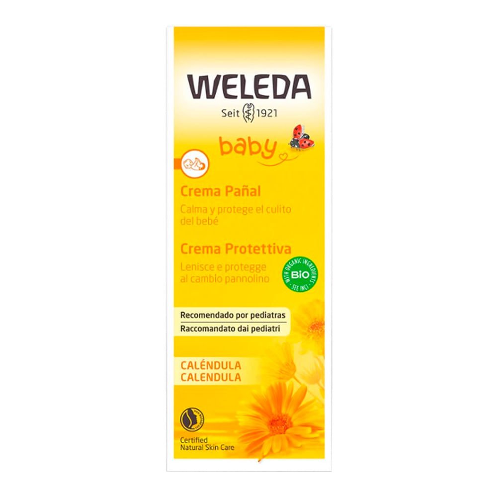 Creme Para Assadura Weleda Babycreme Calêndula 75 ml