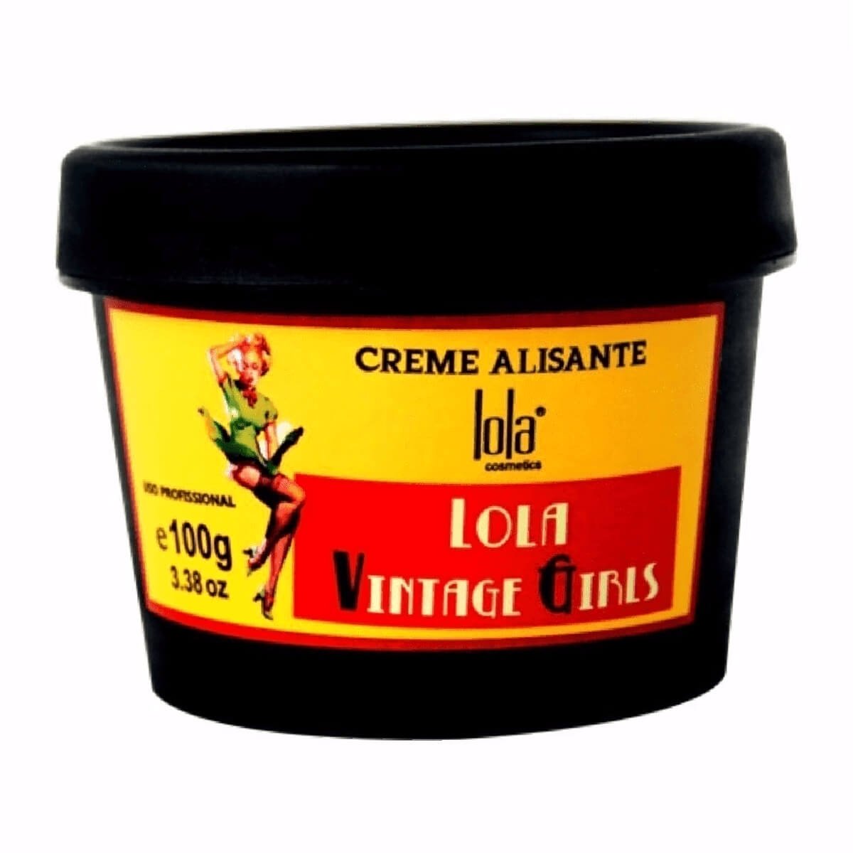 Creme Capilar Alisante Lola Hair Vintage Girls Com 100G