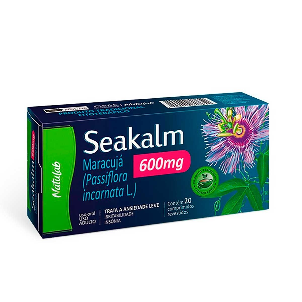 Seakalm 600MG Com 20 Comprimidos