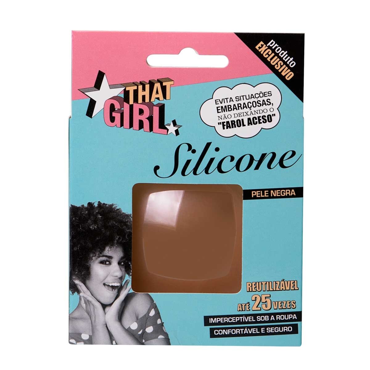 Adesivo Pele Negra para os Seios 1 Pares - THAT GIRL