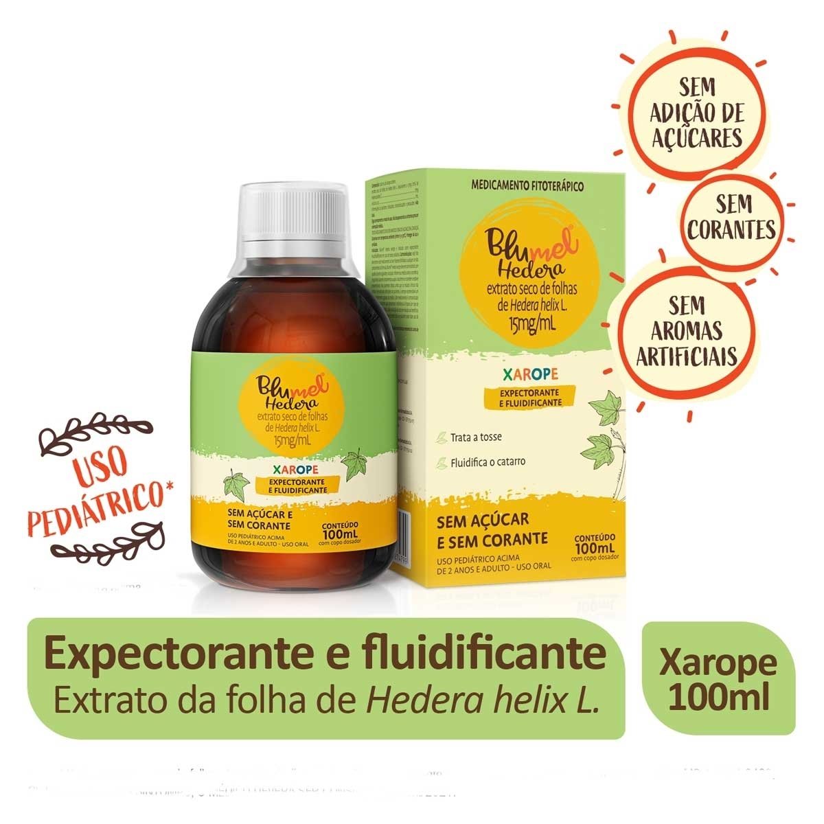 Blumel Xarope 15mg 100ml - HEDERA