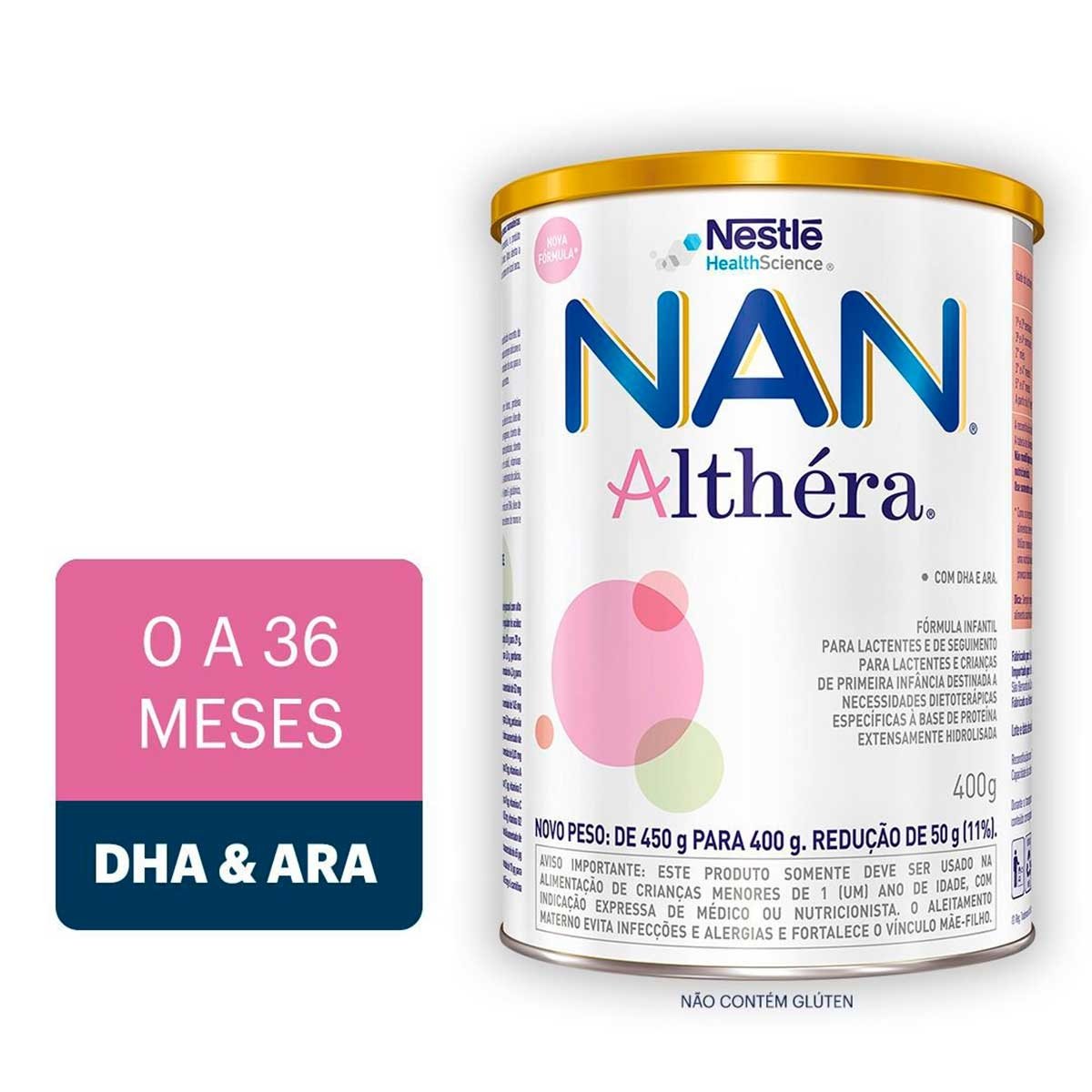 LEITE NAN NESTLE ALTHERA 400G