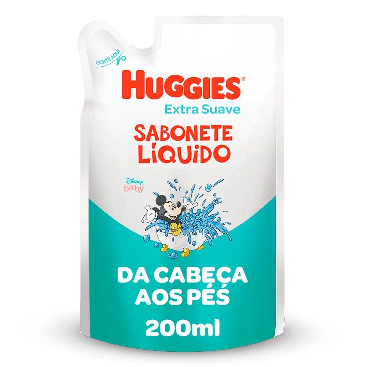 Sabonete Refil Extra Suave Huggies 200Ml