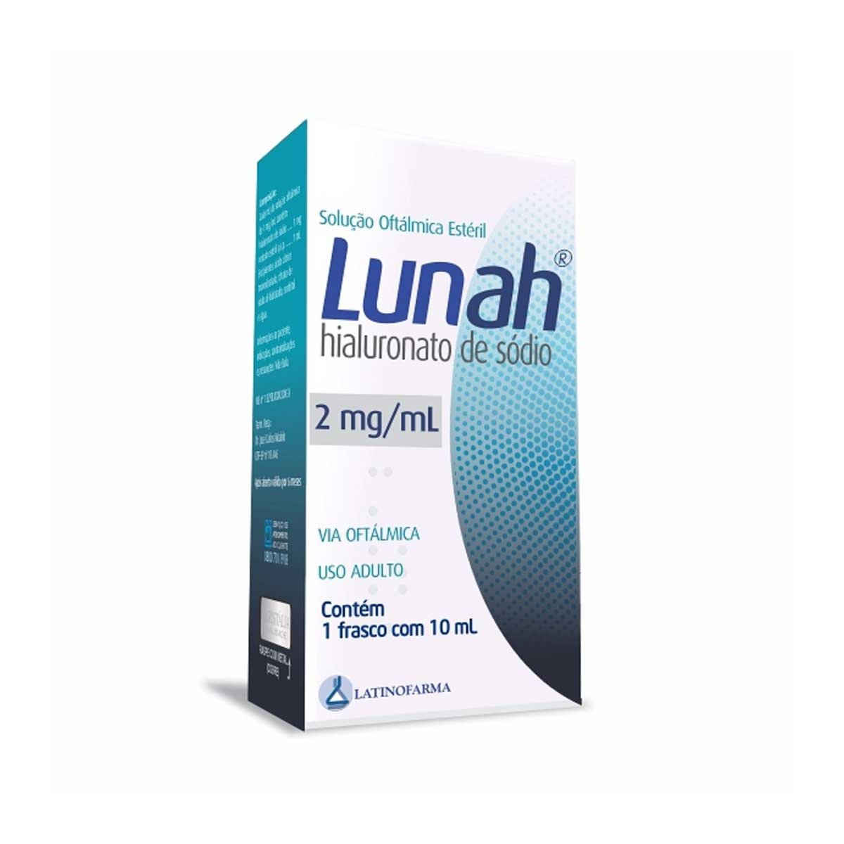 Lunah 2Mg Cristália 10Ml