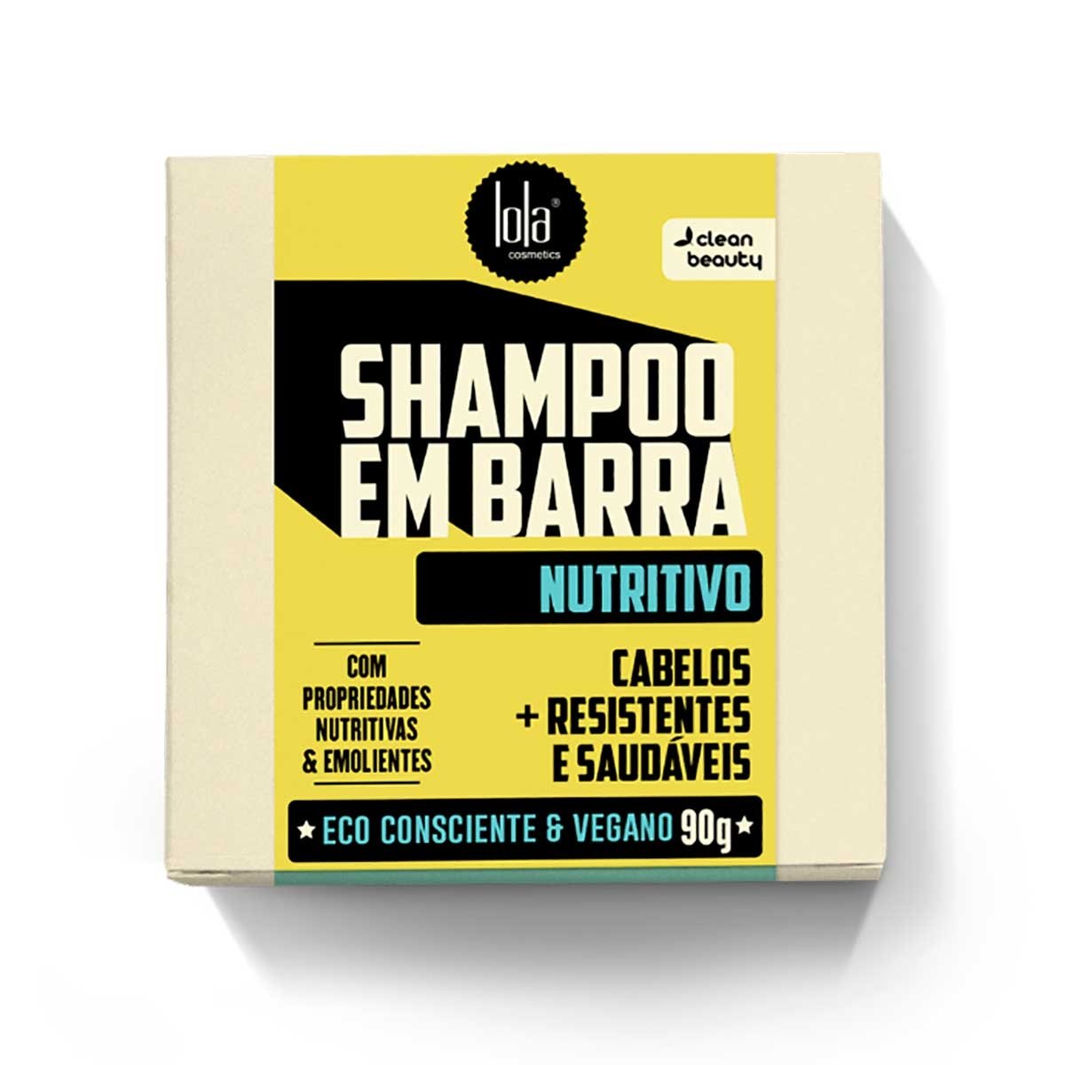 Shampoo Barra Lola Cosmetics Nutritivo 90g